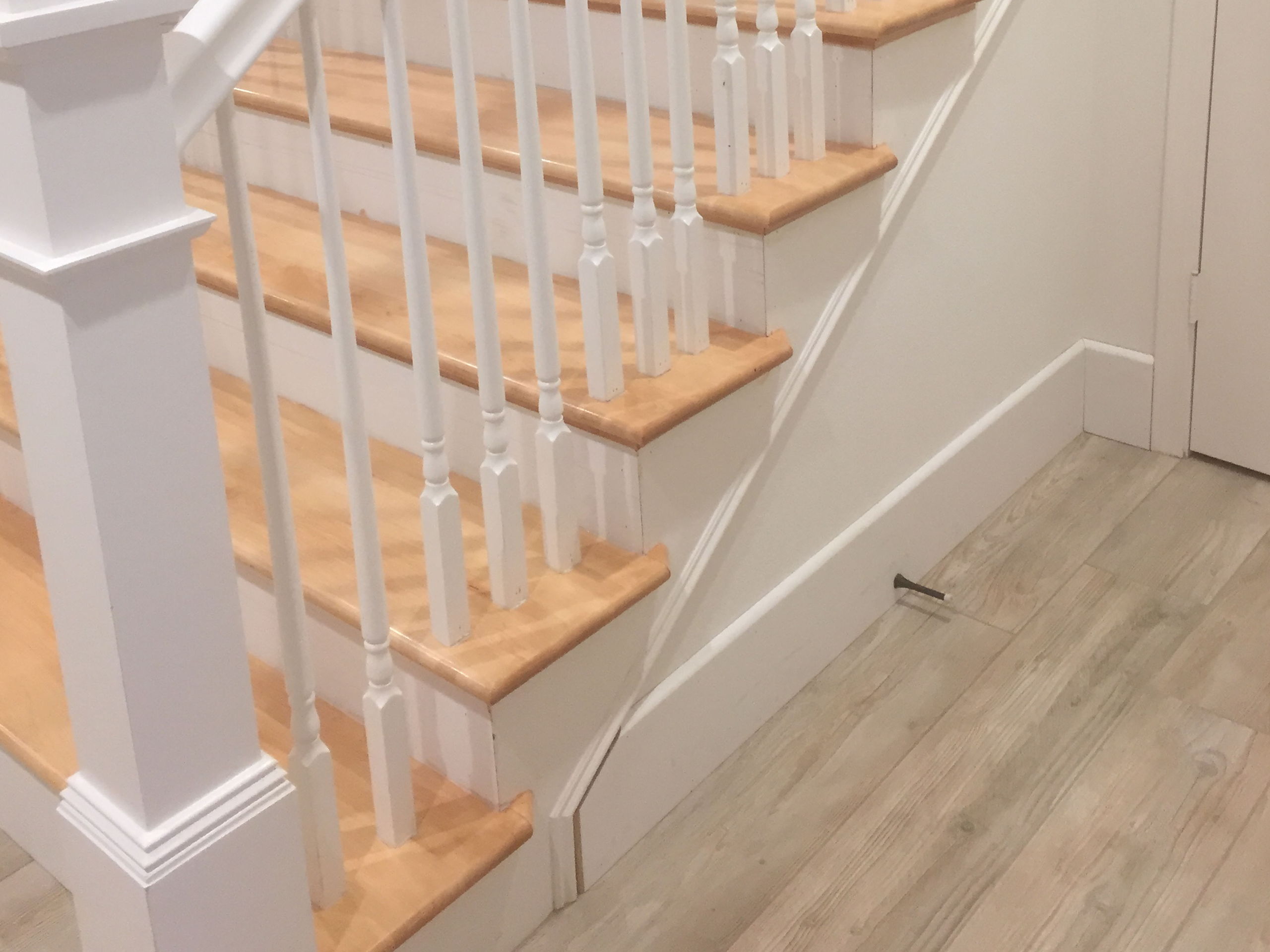 Bathroom Remodel Greenville NC wood steps