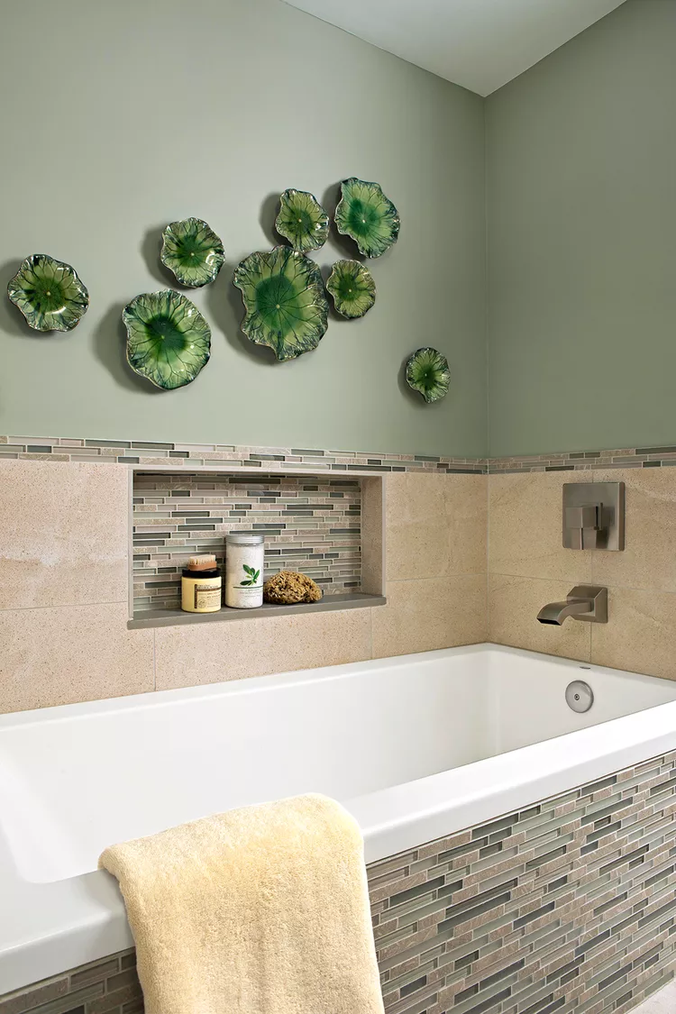 Bathroom Remodel Greenville NC masonry tub