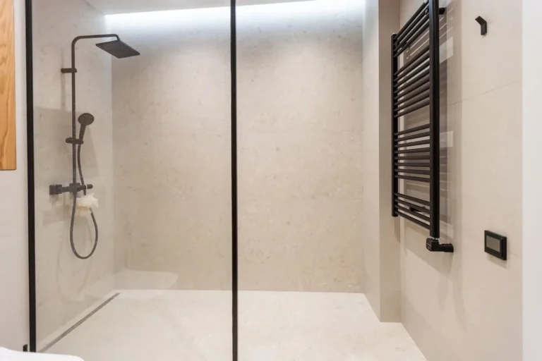 Bathroom Remodel Greenville NC shower wall 44